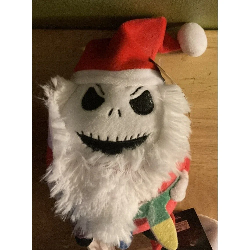 Disney Tim Burton's NBC Holiday Plush‎ Clips, Set Of 4, Jack, Sally, Zero